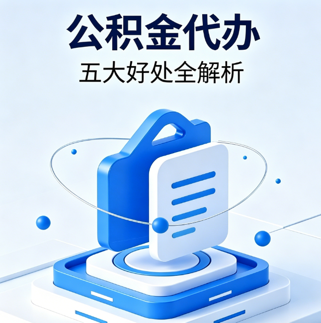 云南公积金代办到底值不值?这5大好处让你少走弯路